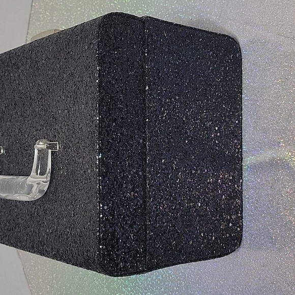 HTF Victoria Secret 2014 Glitter Makeup Cosmetic Train Case/ Box - Picture 6 of 11